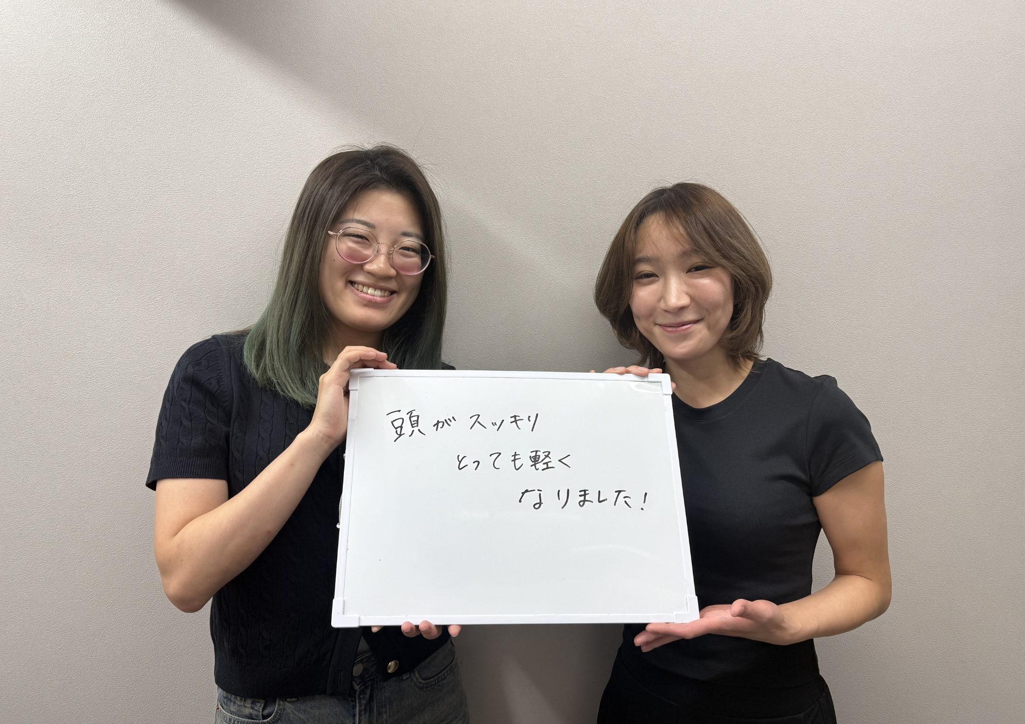 お客さまとの写真